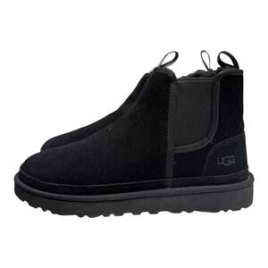 Uggs Neumel Chelsea Boots Black Suede Men's Size 11 New